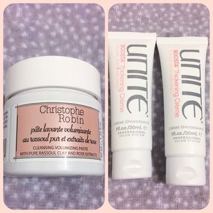 NEW! Christophe Robin & Unite hair volumizing